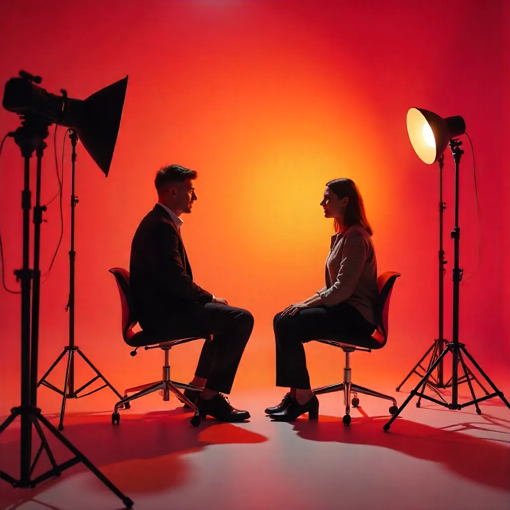 Conversación íntima con artista